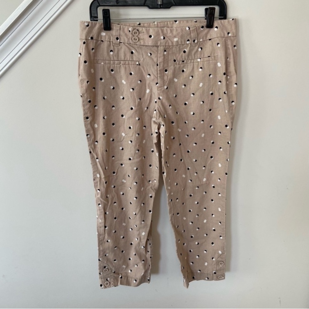 Loft linen capris